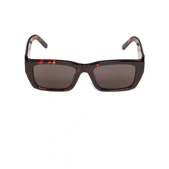 Palm Angels Brown Tortoiseshell Sunglasses